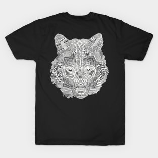 Wolf (Design on Back) T-Shirt